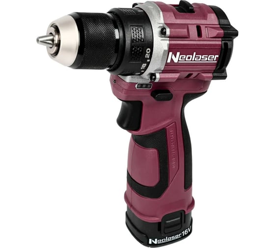 Дрель-шуруповерт NeoLaser NCDB-40-V безударная бесщеточная, аккумулято NL01004