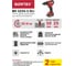 Аккумуляторная дрель-шуруповерт WORTEX BD 1215-1 DLi BLD12151DLi0029 5