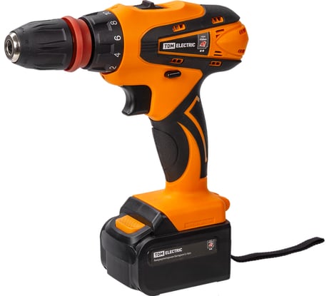 Аккумуляторная дрель-шуруповерт TDM ДША-18-ЛК1-С Рубин SQ1030-0206