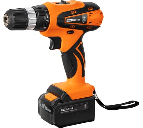 Аккумуляторная дрель-шуруповерт TDM ELECTRIC ДША-14-ЛК1 ТМ SQ1030-0203