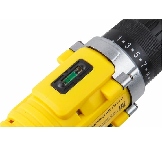 Аккумуляторная дрель-шуруповерт MOLOT MBD 1213-1 Li MBD12131Li0029