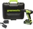 Аккумуляторная дрель-шуруповерт GreenWorks GD24DD35K2 3704007UA 7