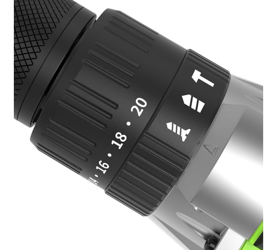 Аккумуляторная дрель-шуруповерт GreenWorks GD24DD60K2 3704107UA