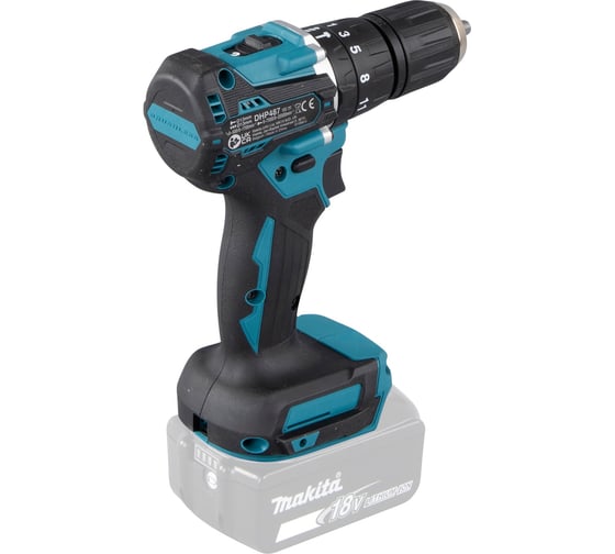 Аккумуляторная ударная дрель-шуруповерт Makita DHP487Z