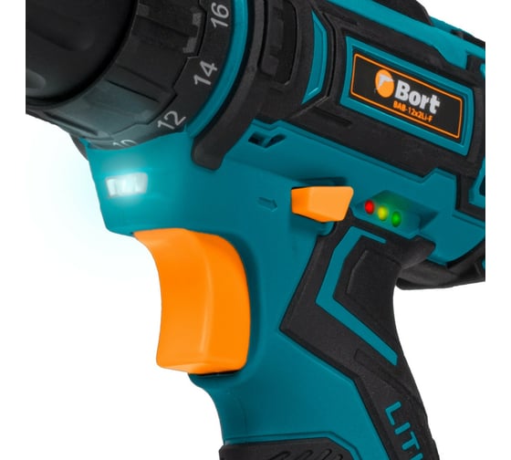 Аккумуляторная дрель-шуруповерт BORT BAB-12x2Li-F 93413083