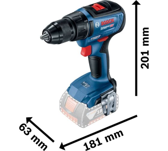 Аккумуляторная дрель-шуруповерт Bosch GSR 18V-50 06019H5006