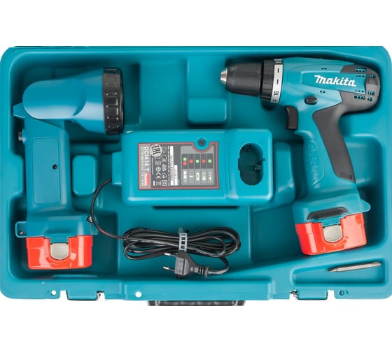 Аккумуляторная дрель-шуруповерт Makita 6271 DWPLE