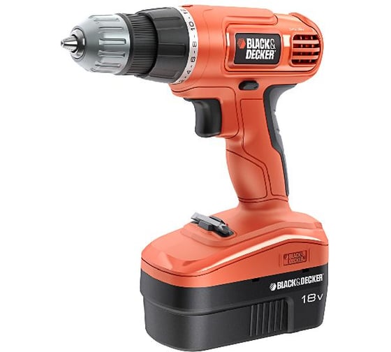 Аккумуляторная дрель-шуруповерт Black Decker EPC 18 CAK 1