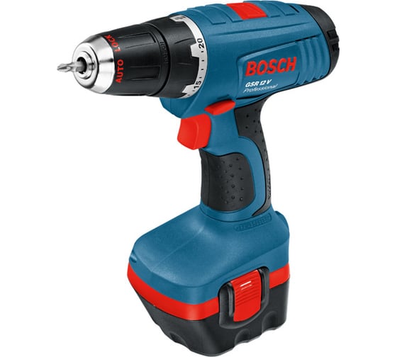 Аккумуляторная дрель-шуруповерт Bosch GSR 12 SD + 3акк 0.601.995.J0J 1