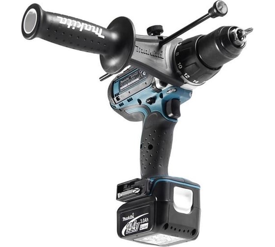Аккумуляторная ударная дрель-шуруповерт Makita BHP 441 RFE