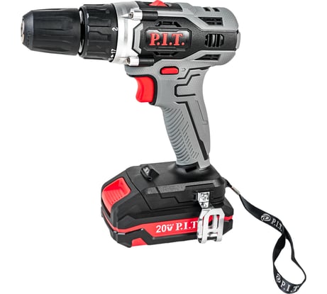 Аккумуляторная дрель-шуруповерт + АКБ P.I.T. PBM20H-10A COMBO