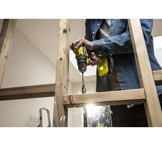 Бесщеточная дрель-шуруповерт Ryobi 18В RDD18C-2C20SA32 5133005624