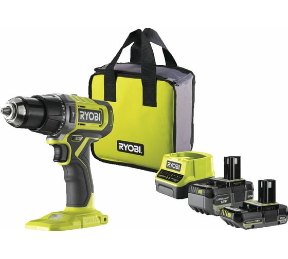Ударная дрель-шуруповерт Ryobi 18В RPD18-2C52S 5133005526