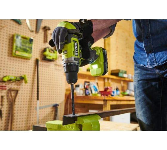 Ударная дрель-шуруповерт Ryobi 18В RPD18-2C52S 5133005526