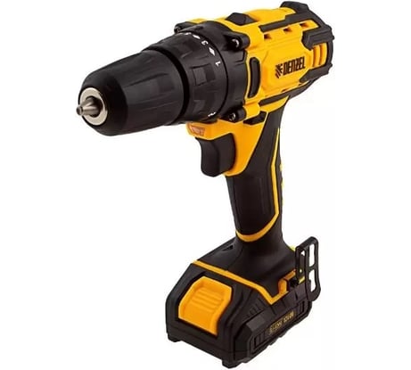 Аккумуляторная дрель-шуруповерт Denzel CDL-12-02BM, Li-Ion, 12 В, 2 аккумулятора 26105