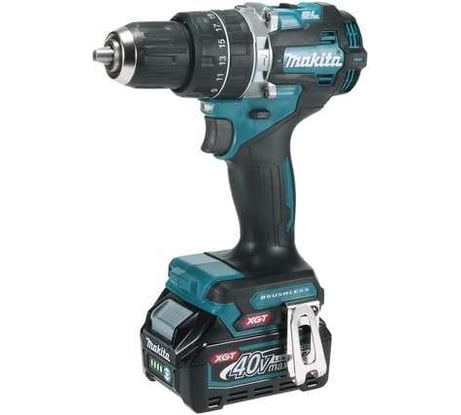 Ударная аккумуляторная дрель-шуруповерт Makita BL XPT, XGT 40В HP002GZ