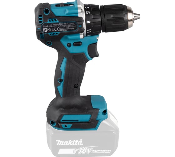 Бесщеточная аккумуляторная дрель-шуруповерт Makita XPT 18В, б\ак и з\у DDF487Z