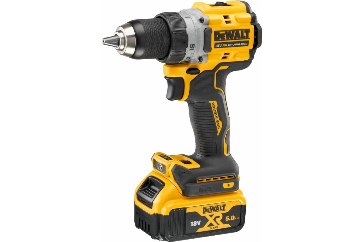 Аккумуляторная дрель-шуруповерт Dewalt DCD 800 P2T DCD800P2T-QW - выгодная  цена, отзывы, характеристики, фото - купить в Москве и РФ