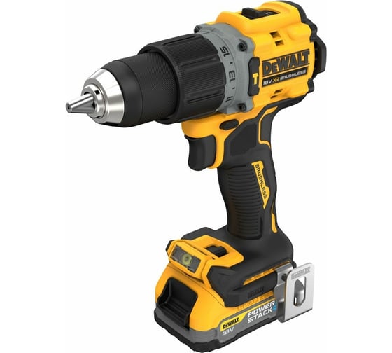 Ударная дрель-шуруповерт Dewalt Powerstack DCD805E1T-QW