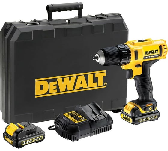 Аккумуляторная дрель-шуруповерт DEWALT DCD710C2P-KS