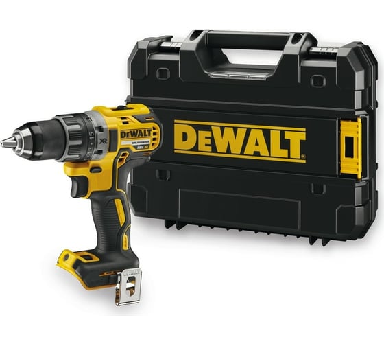 Бесщеточная дрель-шуруповерт DEWALT 18 В XR, 460 Вт, 27/70 Нм DCD791L2T-QW