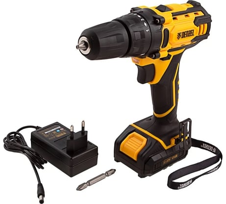 Аккумуляторная дрель-шуруповерт Denzel CDL-12-01CB 26104