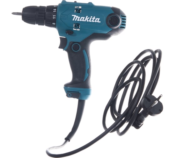 Дрель-шуруповерт Makita DF0300 + набор бит D-65028 10 шт. DF0300X3