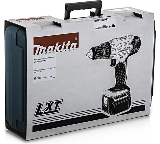 Аккумуляторная ударная дрель Makita BHP 343 RFE
