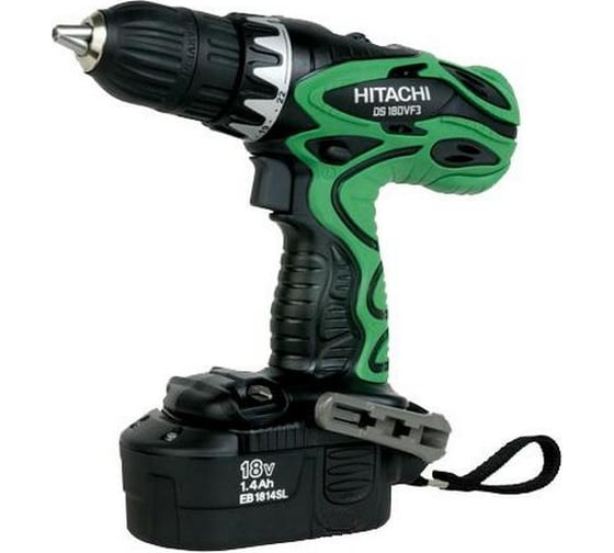 Аккумуляторная дрель-шуруповерт Hitachi DS 18 DVF3-TB 1