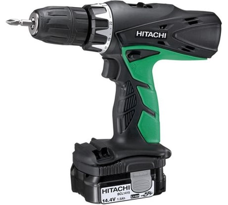 Аккумуляторная ударная дрель-шуруповерт HITACHI DV14DCL2