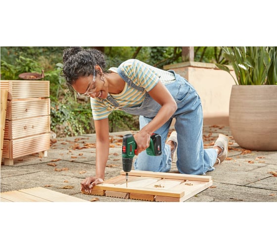 Аккумуляторная дрель-шуруповерт Bosch EasyDrill 18V-40 SOLO 06039D8000
