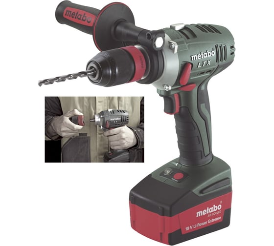 Аккумуляторный винтоверт Metabo BS 18 LTX Quick 602109610