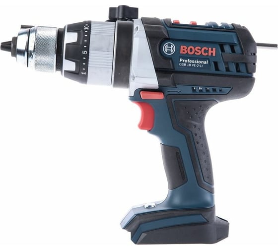 Аккумуляторная ударная дрель-шуруповерт Bosch GSB 18 VE-2-LI 0.601.862.302