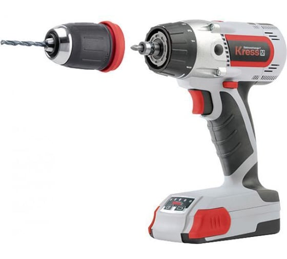 Аккумуляторная дрель-шуруповерт Kress 180 AFB SINGLE POWER 12300400