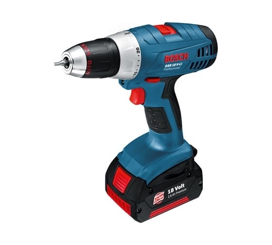 Аккумуляторная дрель-Шуруповерт Bosch GSR 18V-Li 0.601.860.302