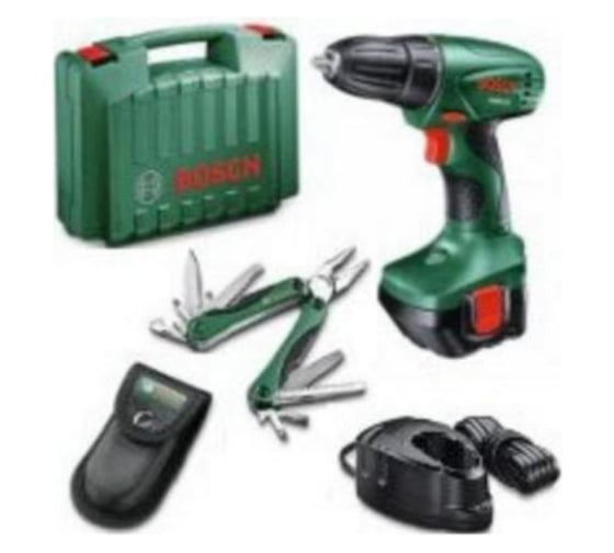 Шуруповерт Bosch PSR 12 + Multitool Bosch 0.603.955.50T