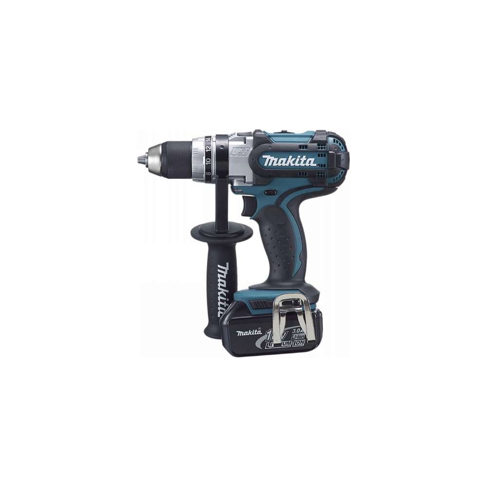 Аккумуляторная дрель шуруповерт Makita LXT BDF 454 RFE выгодная