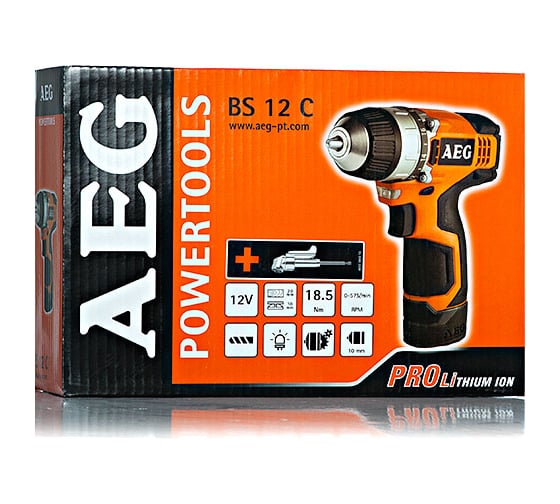 Аккумуляторная дрель-шуруповерт AEG BS 12C KIT2 WB-1 419188