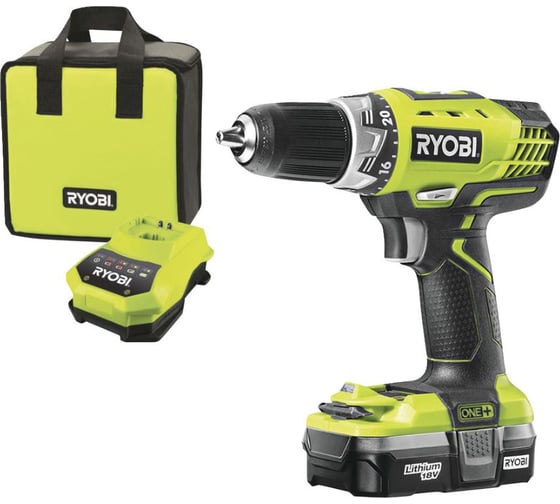 Аккумуляторная дрель-шуруповерт Ryobi ONE+ RCD18021L 3001172