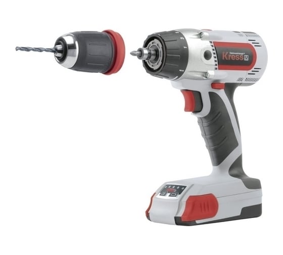 Аккумуляторная дрель-шуруповерт Kress 180 AFB 1.5 Set II 12300209