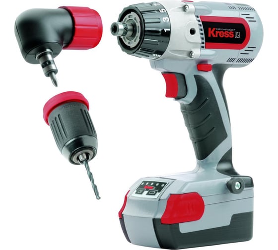 Аккумуляторная дрель-шуруповерт Kress 144 AFB 3.0 Set II 12310119