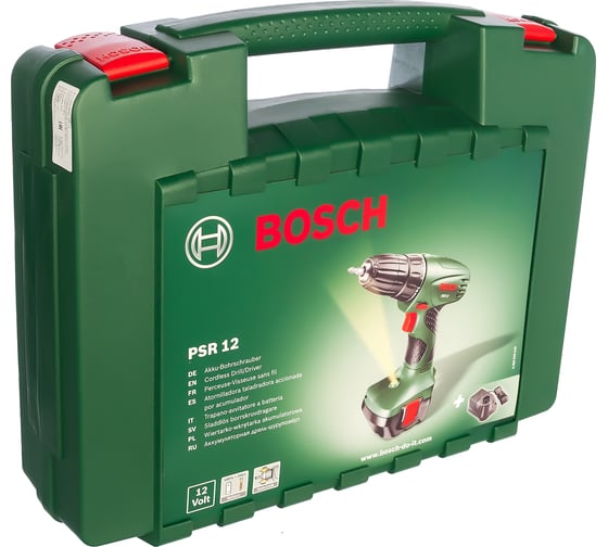 Аккумуляторная дрель-шуруповерт Bosch PSR 12 0.603.955.520