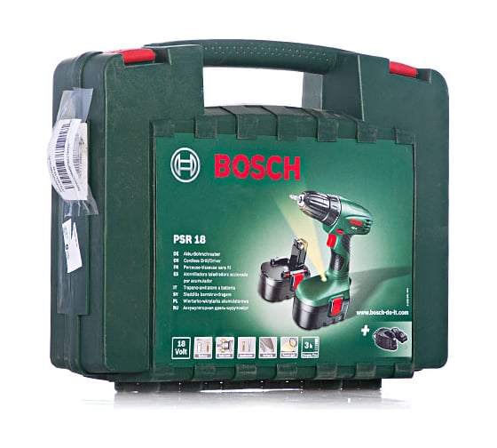 Аккумуляторная дрель-шуруповерт Bosch PSR 18 0.603.955.321