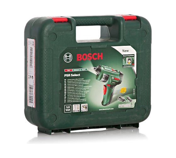 Аккумуляторный шуруповерт Bosch PSR Select 0.603.977.020