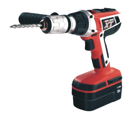 Аккумуляторная ударная дрель Black Decker XTC 183 BK