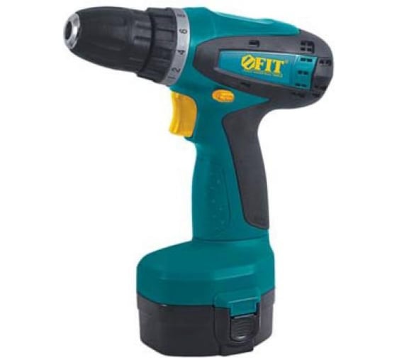Аккумуляторная дрель-шуруповерт FIT CD-14KC2 80160