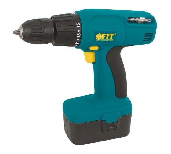 Аккумуляторная дрель-шуруповерт FIT CD-14C 80204 1