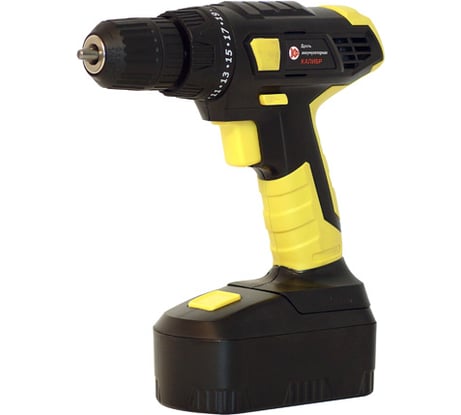 Аккумуляторная дрель-шуруповерт Калибр ДА-18/1+ 00000030489