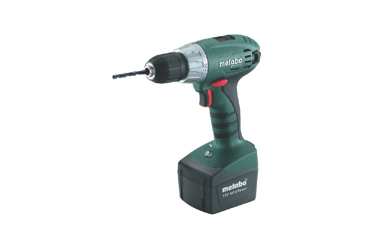 Аккумуляторный винтовёрт Metabo BS 12 NiCd 602194500 - выгодная цена ...