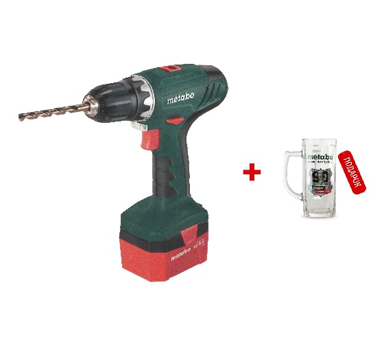 Аккумуляторный винтовёрт Metabo BS 12 NiCd 602194500